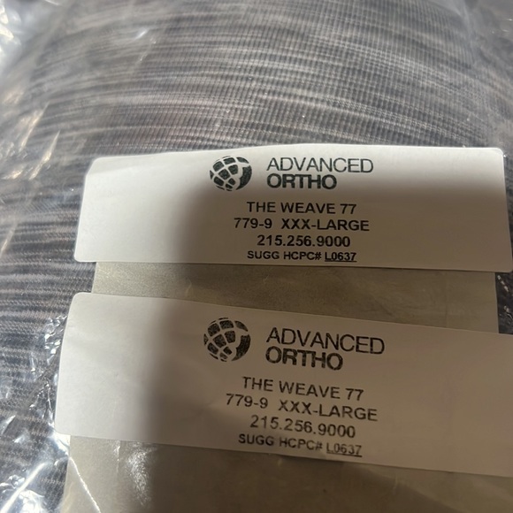 New - Advanced Orthopaedics Weave 77 Abdominal Binder - Order # 779-9 - Picture 4 of 8